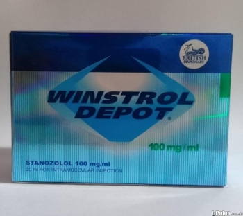 Winstrol depot el estanozol azul de 20 ml