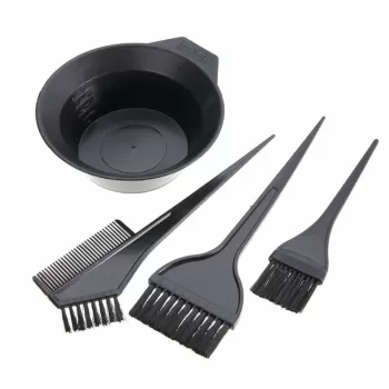 Set aplicador de tintes para cabello brochas peluqueria