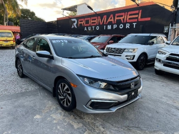 Honda civic lx 2019 gris plata recien importado