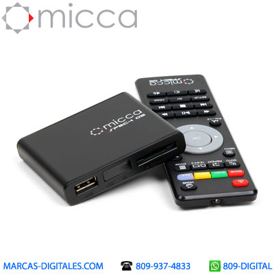 Reproductor Multimedia Micca Speck G2 1080p Puerto USB y SDHC Foto 5237025-1.jpg