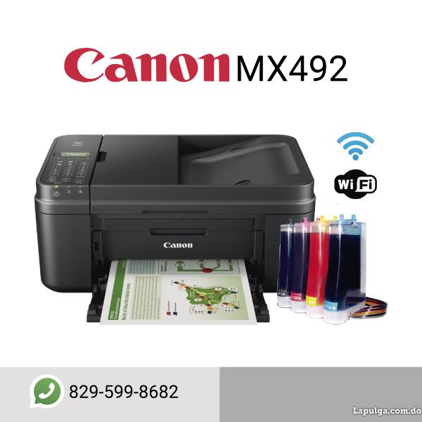 Oferta BARATISIMO CANON PIXMA MG492 con sistema full de tintas Foto 5480656-2.jpg