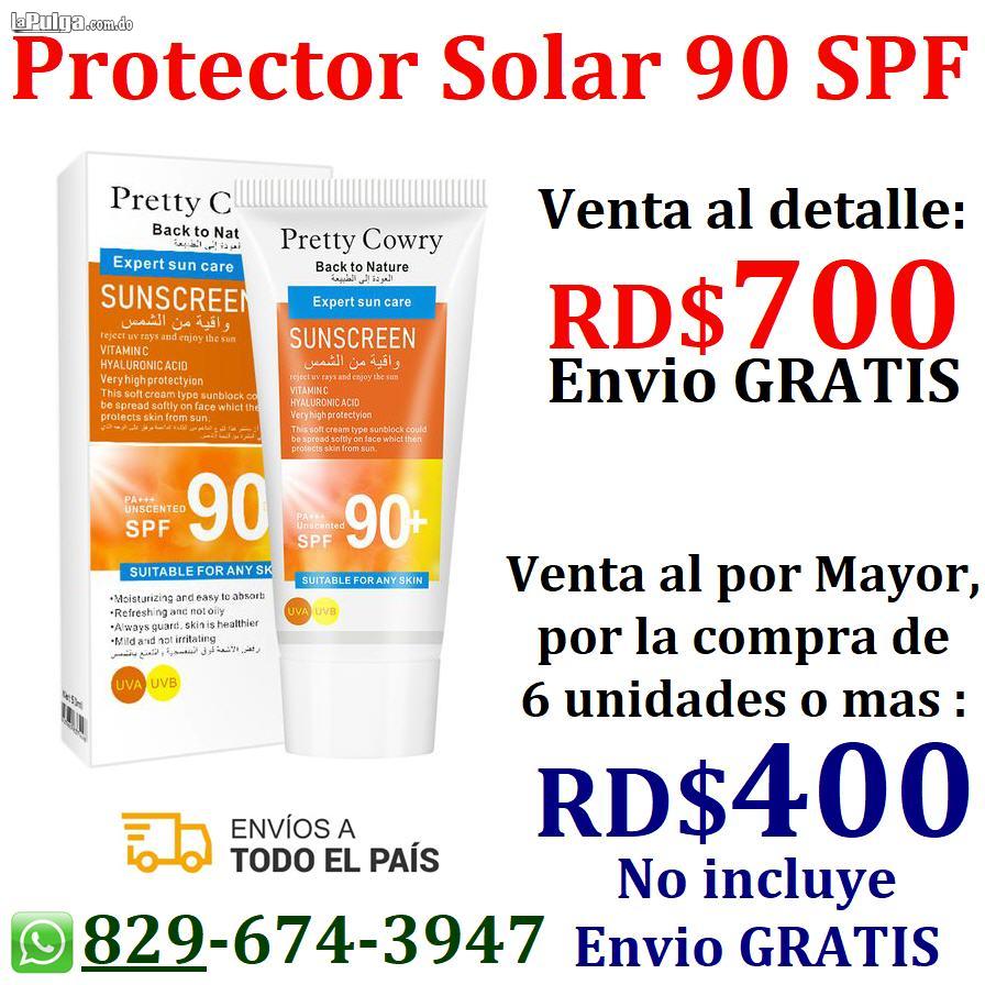 Protector solar de alto factor solar 90 SPF marca famosa Pretty cowry Foto 7088717-3.jpg