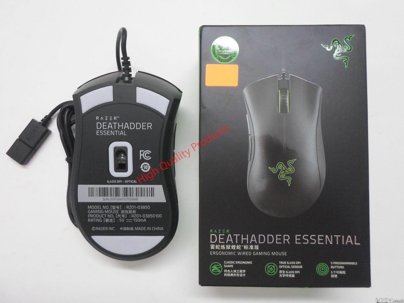 -----Mouse Razer DeathAdder Essential Gaming 6400 DPI 5 Buttons Foto 7111044-4.jpg