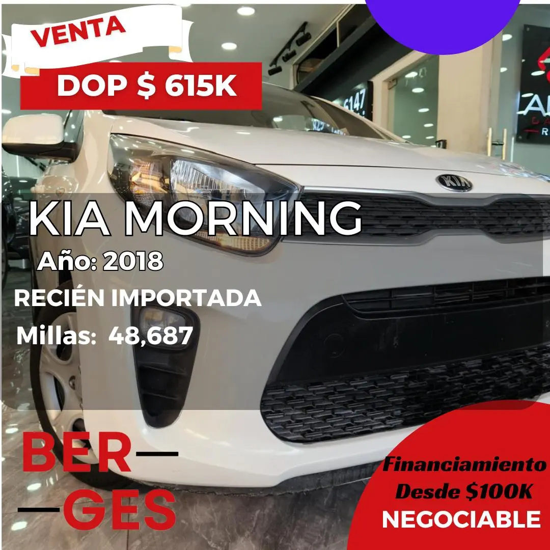 Kia Morning 2018 En Venta Inicial desde 100k pesos  Foto 7224165-3.jpg