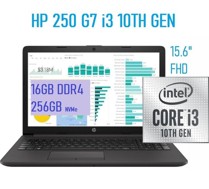 LAPTOP HP 15.6 PG. i3 10TH GEN IRIS 16GB DDR4 256GB SSD FHD 18200 Foto 7225024-1.jpg