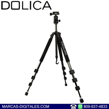 Tripode dolica proline serie gx de 65 pulgadas y cabeza tipo ballhead