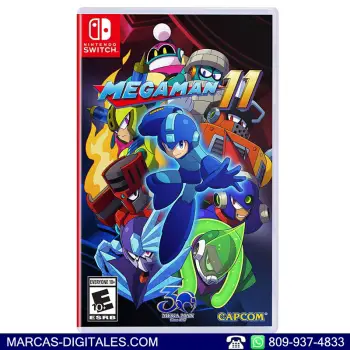 Megaman 11 juego para nintendo switch