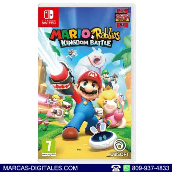 Mario rabbids kingdom battle juego para nintendo switch