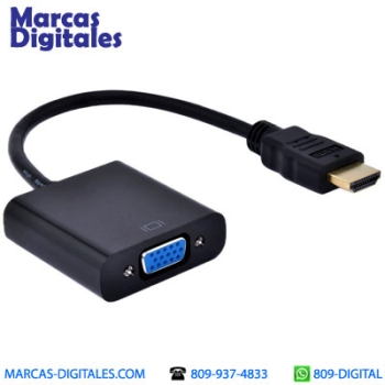 Adaptador convertidor de hdmi a vga