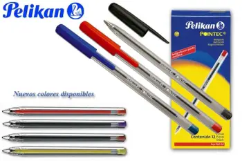 Boligrafo pelikan azul rojo negro