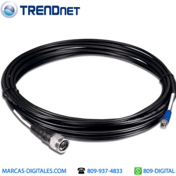 Trendnet tew-l208 cable sma para antena hembra a tipo n macho 26 pies