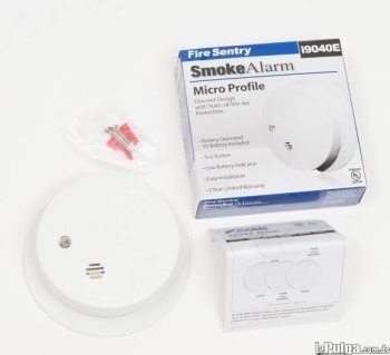 Detector de humo autónomo alarma  de seguridad led