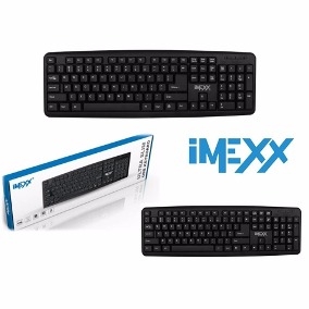 750 teclado y mouse  in alambrico imexx