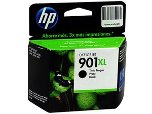 Cartucho de tinta hp 901xl de alta capacidad negro