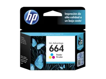 Cartucho de tinta tricolor hp 664 advantage