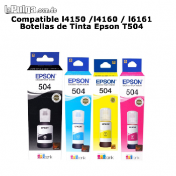 Tinta epson original t504 para printer l4150 l4160 l6161
