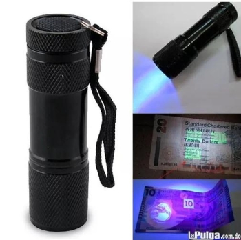 Linterna ultravioleta detector billete falso / dinero falso