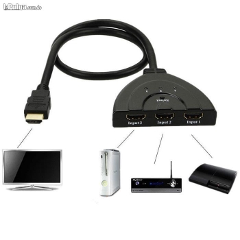 Divisor hdmi / splitter / multi-puertos hdmi servicio a domicilio