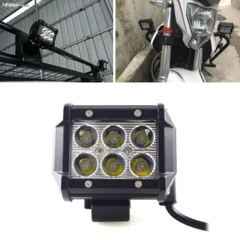 Faro luz barra led 18w para motores / carros / jeepetas