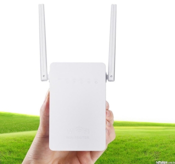 Router repetidor wifi amplificador doble antena 300mbs avanzado