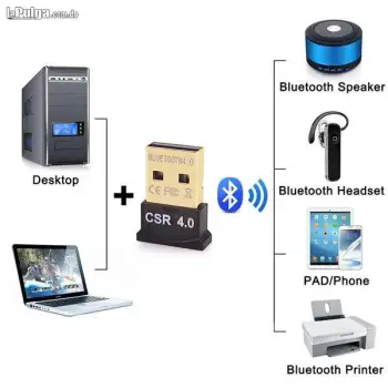 Mini adaptador bluetooth usb crs 4.0  edr mas avanzado