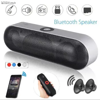 Bocina bluetooth alta calidad / radio fm / se escucha muy bien