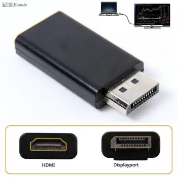 Adaptador universal displayport dp macho a hdmi con envío