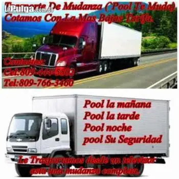 Mudanzas pool te muda 8094445802 whatssap y 8093045801 cel.