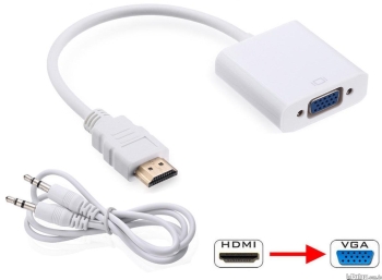 Hdmi a vga convertidor video sonido servicio a domicilio