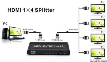 Divisor / duplicador / repetidor hdmi multi pantalla 4k spli