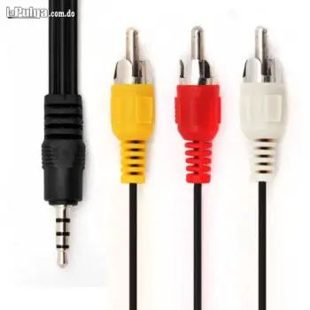 Cable de video rca a 3.5mm audio servicio a domicilio