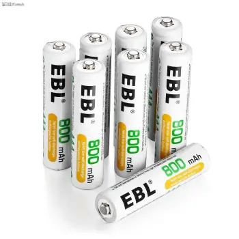 Pila recargable aaa batería / ni-mh / marca ebl / 800mah