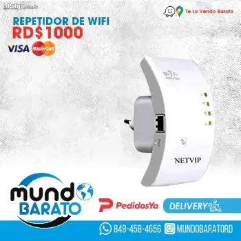 Repetidor wifi de largo alcance. amplificador de señal tlvb