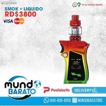 Vape smok mag kit 225w vaper cigarro electronico  liquido