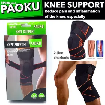 Rodillera knee support gym ejercicio lesion terapia