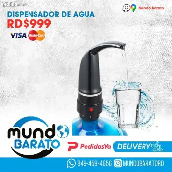 Dispensador de agua de bbottellon extractor recargable modelo lujoso