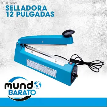 Selladora de fundas de 12 pulgadas empacadora bolsas