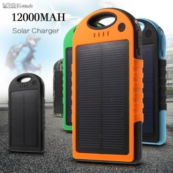Cargador solar portatil powerbank 12000mah