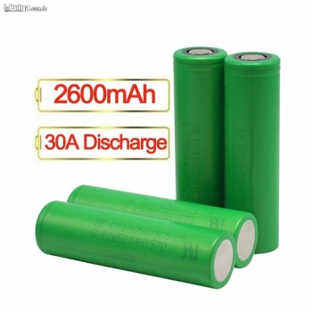 Bateria pilas 18650 30a de 2600 mah vaper vape electronico nuevo