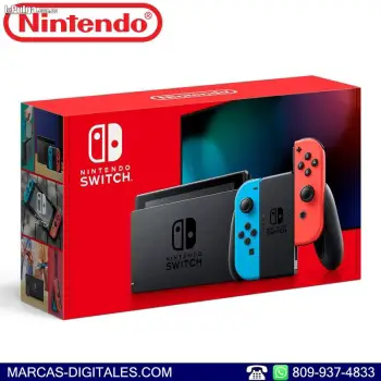 Consola nintendo switch neo joy con nueva edicion para tv y portatil