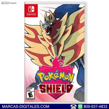 Juego nintendo switch pokemon shield