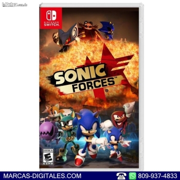 Sonic forces juego para nintendo switch