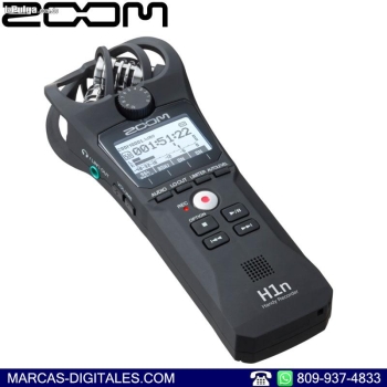 Zoom h1n grabadora de audio estereo profesional
