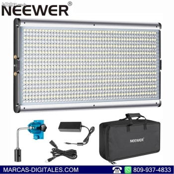 Neewer panel de 960 leds bi-color 3200/5600k cri 96 para foto y video