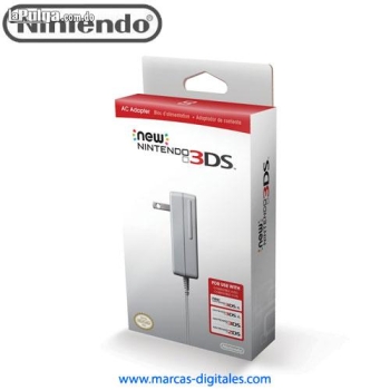 Nintendo adaptador ac oficial para 3ds 2ds y dsi nuevo