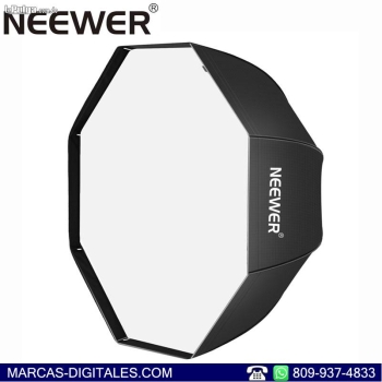 Neewer softbox octagonal tipo sombrilla de 47 pulgadas para flash