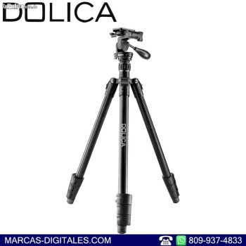 Tripode dolica proline serie gx de 70 pulgadas y cabeza panhead fluida