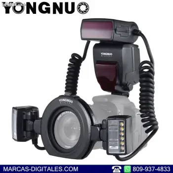 Yongnuo yn-24ex macro twin flash ttl para camaras reflex