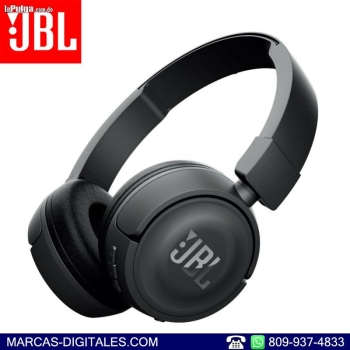 Jbl t450bt audifonos bluetooth con microfono integrado negro