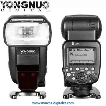 Yongnuo yn-600ex rt ii flash speedlite e-ttl hss para canon